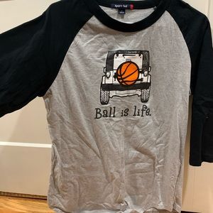 “Ball is Life” Basketball Jeep Tee